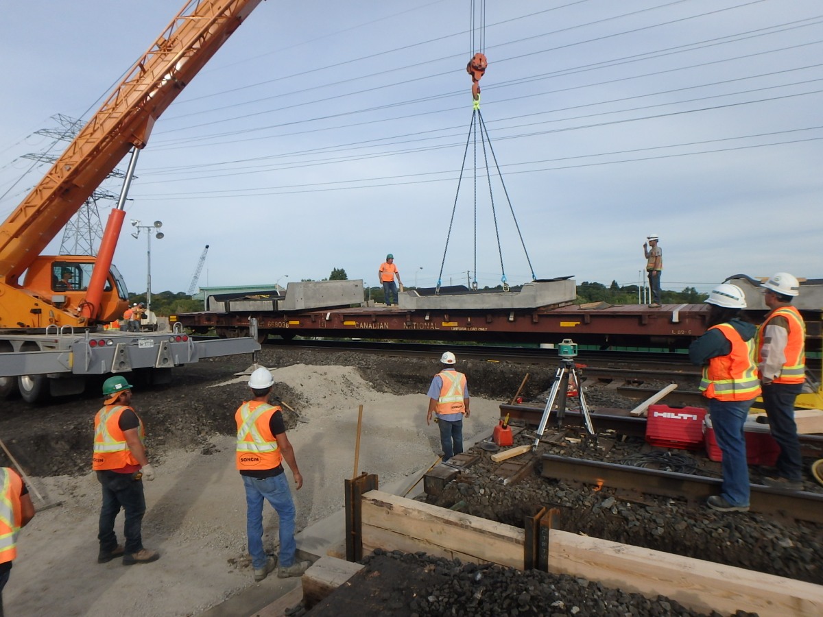 Lakeshore West bridge work nears completion